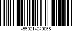 Código de barras (EAN, GTIN, SKU, ISBN): '4550214248065'