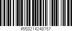 Código de barras (EAN, GTIN, SKU, ISBN): '4550214248157'