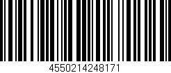 Código de barras (EAN, GTIN, SKU, ISBN): '4550214248171'