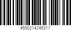 Código de barras (EAN, GTIN, SKU, ISBN): '4550214248317'