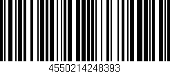Código de barras (EAN, GTIN, SKU, ISBN): '4550214248393'