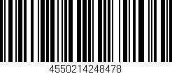 Código de barras (EAN, GTIN, SKU, ISBN): '4550214248478'