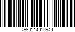 Código de barras (EAN, GTIN, SKU, ISBN): '4550214918548'