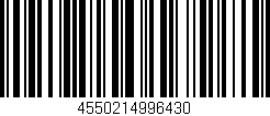 Código de barras (EAN, GTIN, SKU, ISBN): '4550214996430'