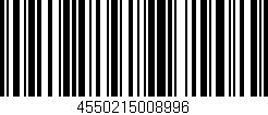 Código de barras (EAN, GTIN, SKU, ISBN): '4550215008996'