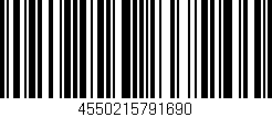 Código de barras (EAN, GTIN, SKU, ISBN): '4550215791690'