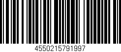 Código de barras (EAN, GTIN, SKU, ISBN): '4550215791997'