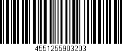 Código de barras (EAN, GTIN, SKU, ISBN): '4551255903203'