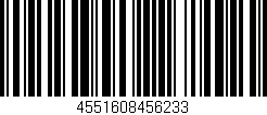 Código de barras (EAN, GTIN, SKU, ISBN): '4551608456233'