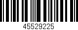 Código de barras (EAN, GTIN, SKU, ISBN): '45529225'