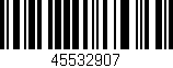 Código de barras (EAN, GTIN, SKU, ISBN): '45532907'