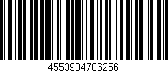 Código de barras (EAN, GTIN, SKU, ISBN): '4553984786256'
