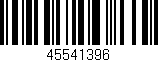 Código de barras (EAN, GTIN, SKU, ISBN): '45541396'