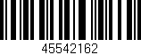 Código de barras (EAN, GTIN, SKU, ISBN): '45542162'