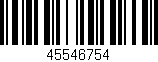 Código de barras (EAN, GTIN, SKU, ISBN): '45546754'