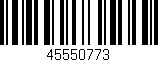 Código de barras (EAN, GTIN, SKU, ISBN): '45550773'