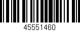 Código de barras (EAN, GTIN, SKU, ISBN): '45551460'