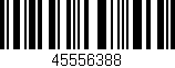 Código de barras (EAN, GTIN, SKU, ISBN): '45556388'