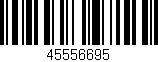 Código de barras (EAN, GTIN, SKU, ISBN): '45556695'
