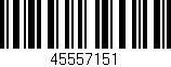 Código de barras (EAN, GTIN, SKU, ISBN): '45557151'