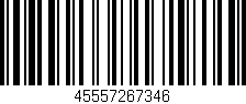Código de barras (EAN, GTIN, SKU, ISBN): '45557267346'