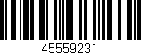 Código de barras (EAN, GTIN, SKU, ISBN): '45559231'