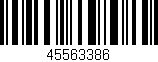 Código de barras (EAN, GTIN, SKU, ISBN): '45563386'