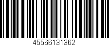 Código de barras (EAN, GTIN, SKU, ISBN): '45566131362'