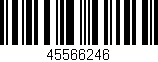 Código de barras (EAN, GTIN, SKU, ISBN): '45566246'