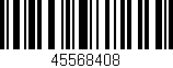 Código de barras (EAN, GTIN, SKU, ISBN): '45568408'