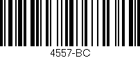 Código de barras (EAN, GTIN, SKU, ISBN): '4557-BC'