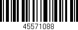 Código de barras (EAN, GTIN, SKU, ISBN): '45571088'