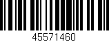 Código de barras (EAN, GTIN, SKU, ISBN): '45571460'