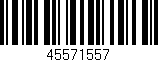 Código de barras (EAN, GTIN, SKU, ISBN): '45571557'
