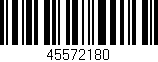 Código de barras (EAN, GTIN, SKU, ISBN): '45572180'