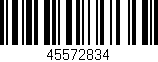 Código de barras (EAN, GTIN, SKU, ISBN): '45572834'
