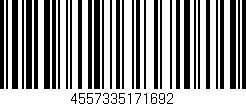 Código de barras (EAN, GTIN, SKU, ISBN): '4557335171692'