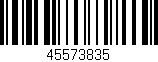 Código de barras (EAN, GTIN, SKU, ISBN): '45573835'