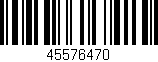 Código de barras (EAN, GTIN, SKU, ISBN): '45576470'