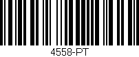 Código de barras (EAN, GTIN, SKU, ISBN): '4558-PT'