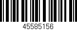 Código de barras (EAN, GTIN, SKU, ISBN): '45585156'