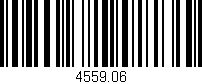 Código de barras (EAN, GTIN, SKU, ISBN): '4559.06'