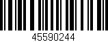 Código de barras (EAN, GTIN, SKU, ISBN): '45590244'
