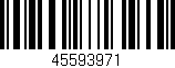 Código de barras (EAN, GTIN, SKU, ISBN): '45593971'