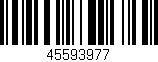 Código de barras (EAN, GTIN, SKU, ISBN): '45593977'