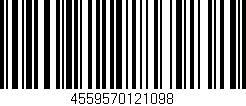 Código de barras (EAN, GTIN, SKU, ISBN): '4559570121098'