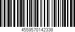 Código de barras (EAN, GTIN, SKU, ISBN): '4559570142338'