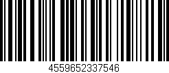 Código de barras (EAN, GTIN, SKU, ISBN): '4559652337546'