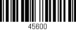 Código de barras (EAN, GTIN, SKU, ISBN): '45600'