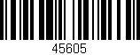Código de barras (EAN, GTIN, SKU, ISBN): '45605'
